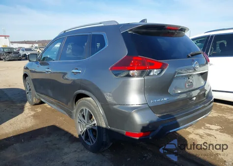 2019 Nissan Rogue Sv z USA, uszkodzony, nr VIN JN8AT2MT8KW263613